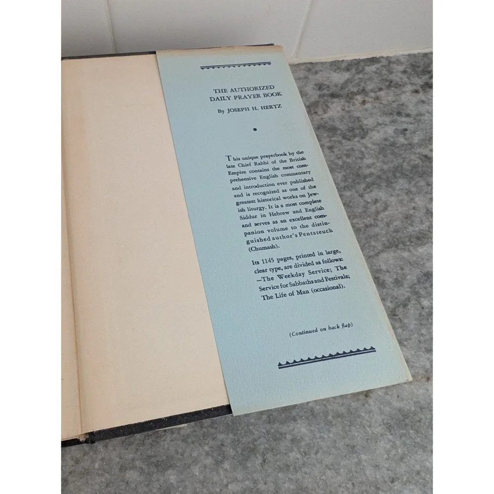 The Authorized Daily Prayer Book by Rabbi‎ Joseph H. Hertz